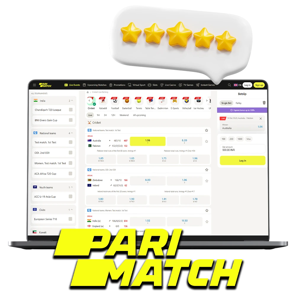 Parimatch Overview